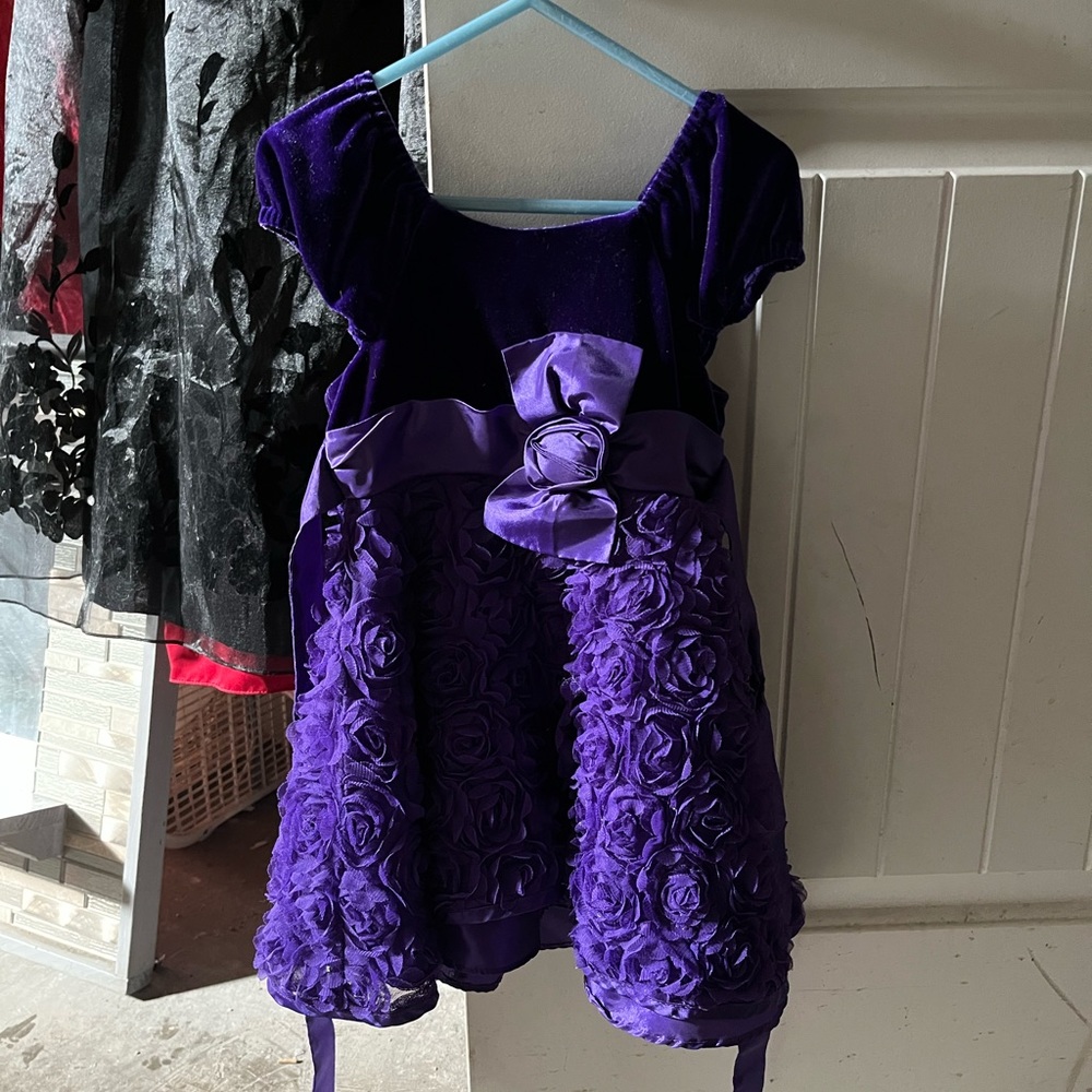 Purple Toddler Dress